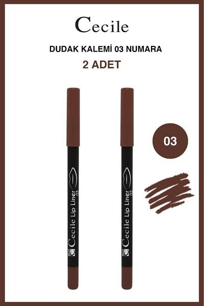 Cecile Intensive Color Lip Liner - Permanent 03 X2