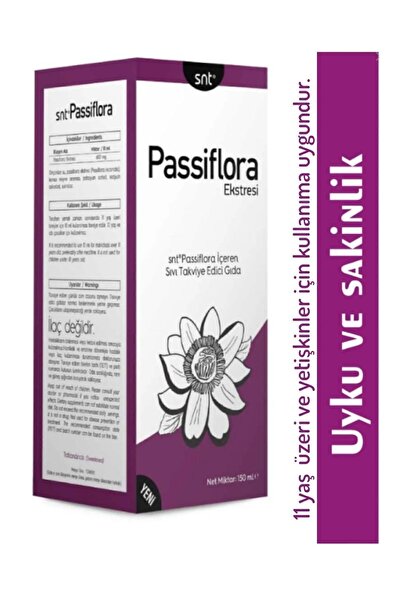 SNT Pasiflora Şurup 150 Ml