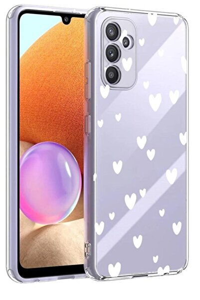 3GEN CASE Samsung Galaxy A34 Uyumlu Desenli Şeffaf Silikon Kılıf