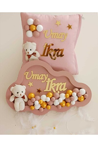 bebek atölyem Kişiye Özel El Işi Kapı Süsü Ve Takı Yastığı