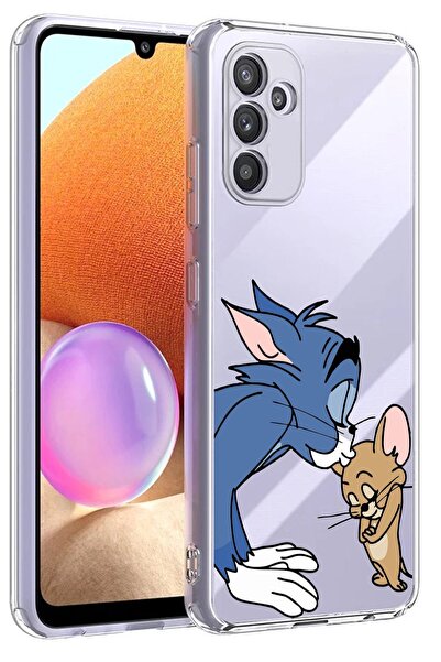 3GEN CASE حافظة سيليكون شفافة بنمط شخصيات لطيفة متوافقة مع هاتف سامسونج جالاك...