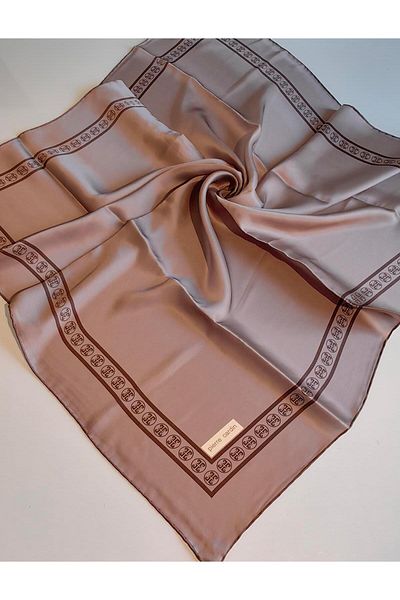 Pierre Cardin PİERRE CARDİN Μεταξωτό κρεπ σατέν κασκόλ - 2025 Kiş Season 8929230-331