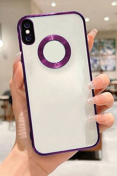 3GEN CASE Iphone Xs Max Uyumlu Kamera Lens Koruyuculu Arkası Şeffaf Lazer Sil...
