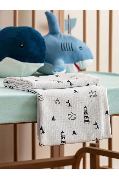 LCW HOME Cotton Lc Waikiki Patterned Baby Pique - 100x150 Cm