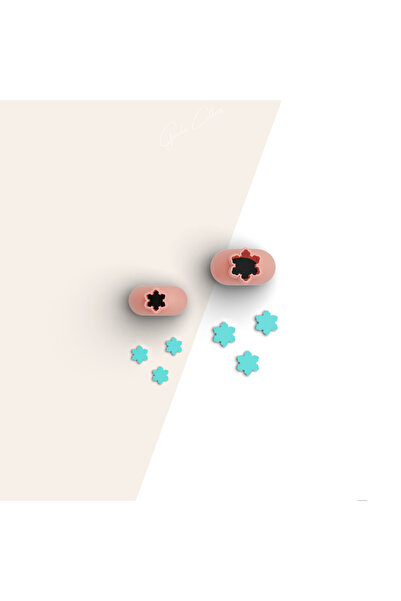 brocutters لمبة بوليمر صغيرة - قطع الطين وقوالب الزينة، ندفة الثلج السيراميكي...