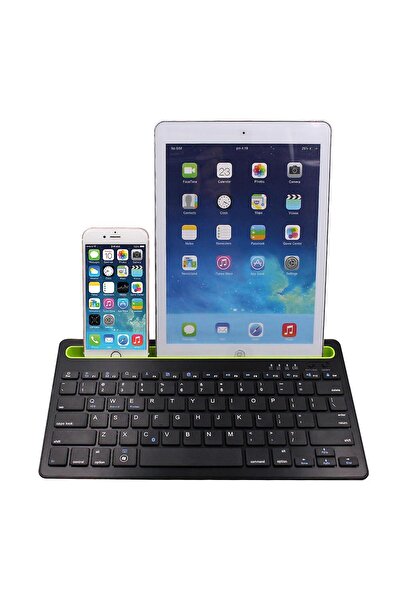 RADOON K108 3 Cihaza Aynı Anda Bağlanan Bluetooth 5.0 Tv Pc Tablet Telefon Klavyesi