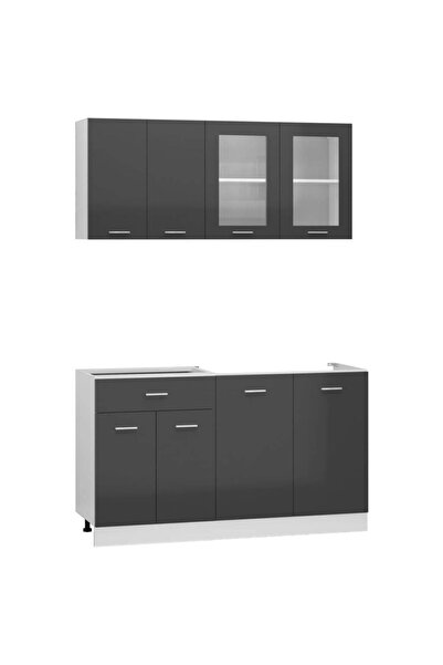 Tdesigno Tdesıgno Helin Mutfak 140 Cm Tezgah Dahil Değil