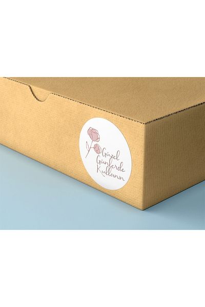 anka design Use it on Nice Days Label Round Sticker 4x4cm 48 Pieces