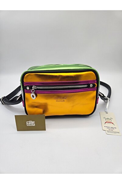 Harvey Miller Polo Club Harvey Miller Multicolor Neon Bakır Çapraz Omuz Çantası