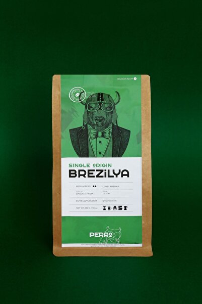 Perro Coffee Brezilya Single Origin Öğütülmüş Filtre Kahve 200 gr