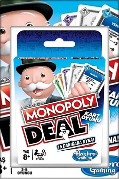 TAN EXPRESS Monopoly Deal Card Game Child Family Card Game 2x9x14 Cm
