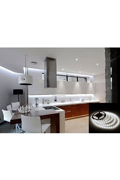 Cata 3 Çipli Şerit Led Beyaz Işık Iç Mekan 5 (TRAFO HARİÇ FİYATTIR)(PİLLİ DEĞİL) 12v Trafo Ile Çalışır