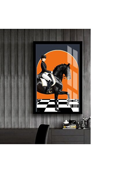 Harikabirev HARİKABİREV | JOKEY FEMEI - NEGRU ALB PORTOCALIU | TABLA DE STICL...