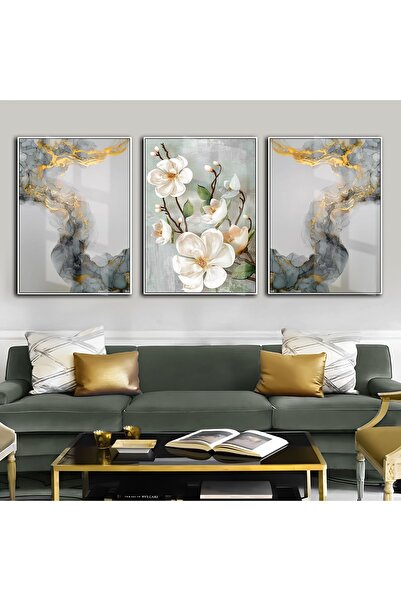 Harika bir ev Hari̇kabi̇rev | Water Green-Gold Most Stylish Flower Combinatio...