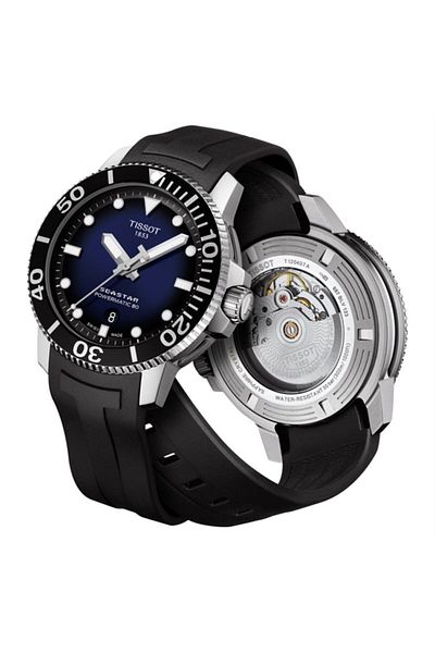 TISSOT Seastar 1000 Powermatic 80 Men's Wristwatch T120.407.17.041.00
