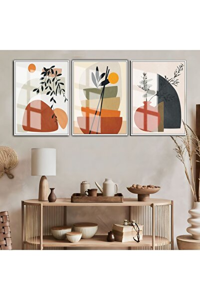 Harika bir ev Hari̇kabi̇rev | Vectorial Combination Colorful 1 | Framed Tempe...