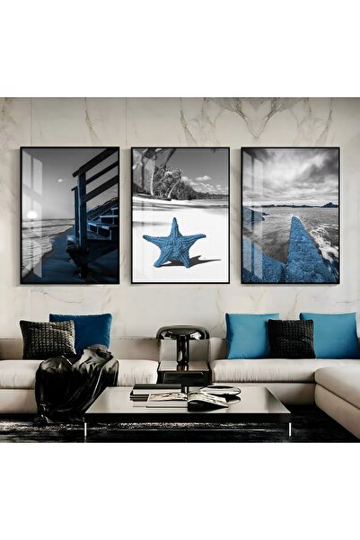 Harikabirev HARİKABİREV | COMBINAT DE TEMATICA MAREA ALBASTRU-GRIS 1 | TABLO ...