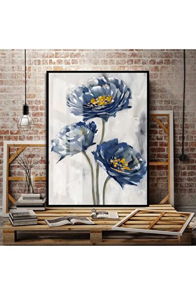 Harika bir ev Hari̇kabi̇rev | Dark Blue-Gold Loved Flower Combination Medium ...