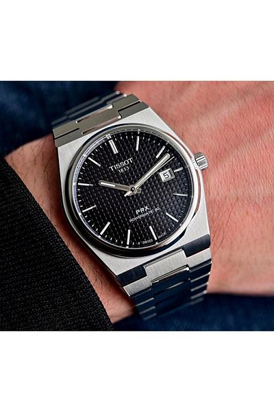TISSOT Prx Powermatic 80 Men's Wristwatch T137.407.11.051.00