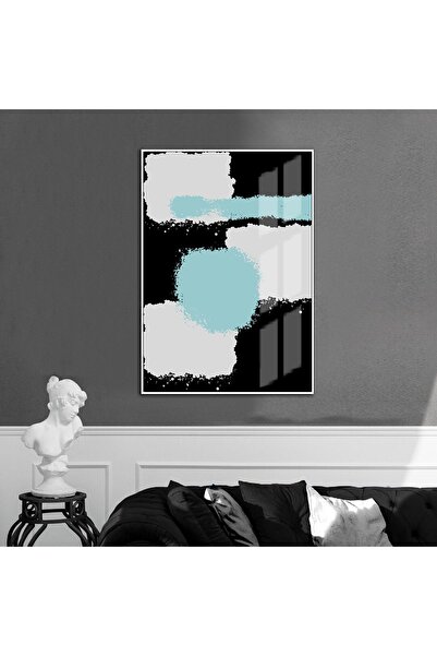 Harikabirev HARİKABİREV | MODELL ABSTRACT NEGRU-ALBASTRU-ALB 02 | TABLĂ DE ST...