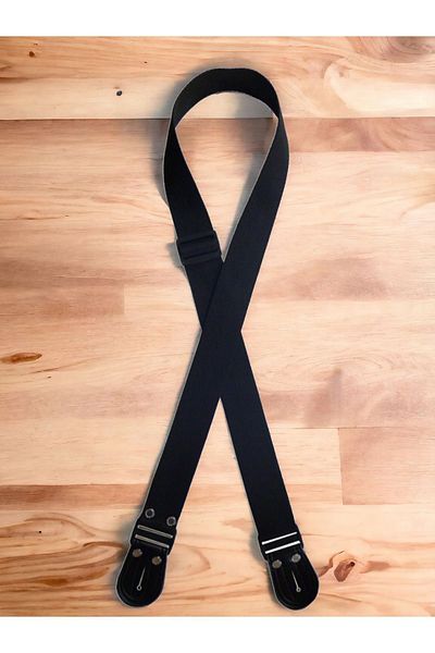 cantekin Guitar Strap Black Color (strap) Compatible with All Guitars