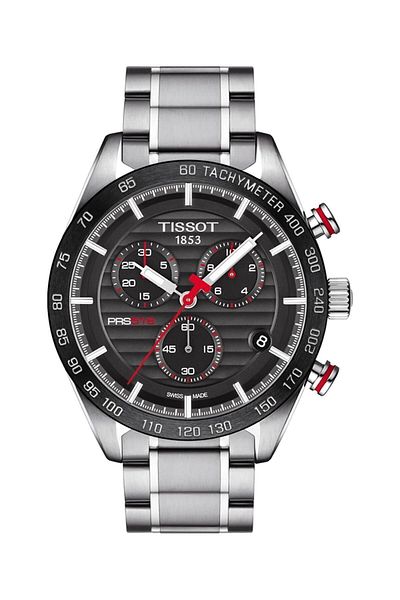 TISSOT Prs 516 Chronograph T100.417.11.051.01 Men's Wristwatch