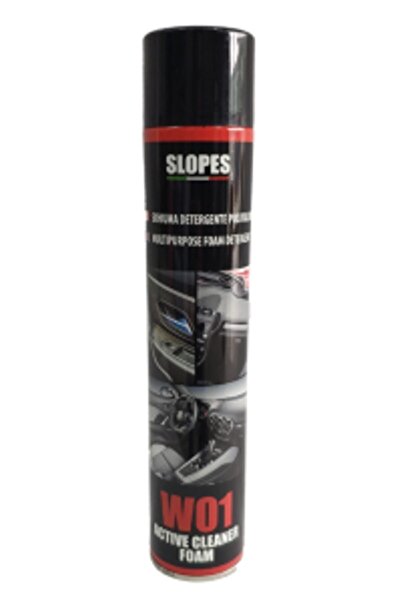 slopes W01 Active Cleaner Foam Çok Amaçlı Temizleme Köpüğü 500ml.