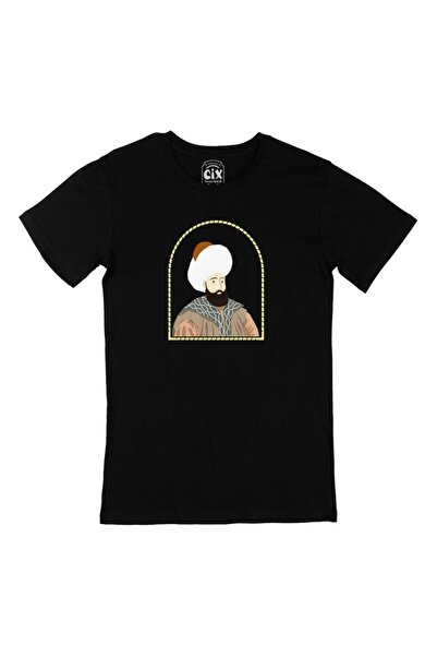Cix Μαύρο T-Shirt Sultan Beytaz
