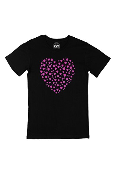 Cix Crna majica Purple Hearts