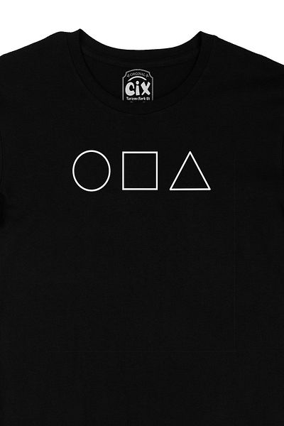Cix Squid Game Symbol Black T-Shirt