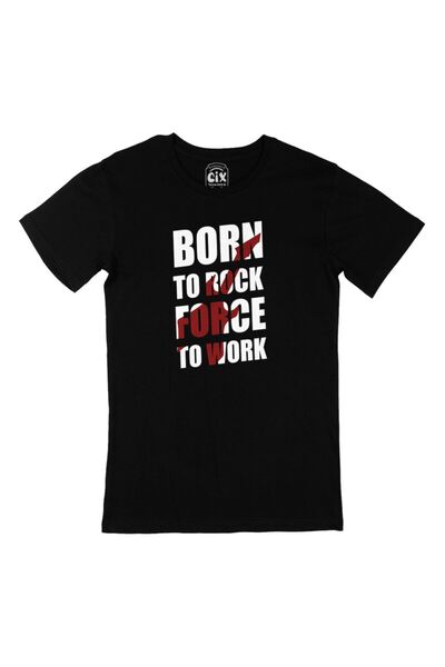 Cix Born To Rock Force crna majica