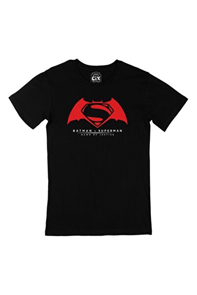 Cix Batman & Superman Black T-Shirt