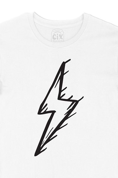 Cix Tricou unisex cu logo Lightning