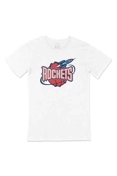 Cix Tricou alb unisex Rockets