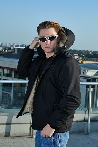 ABİLLİTA Men's Winter Jacket - Suve Fur and Windproof