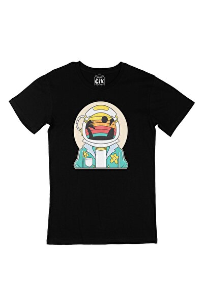 Cix Astronaut u svemiru, crna majica