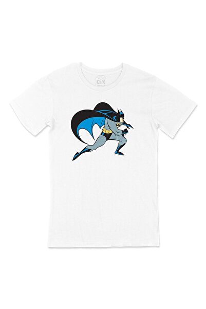 Cix Batman Black Knight White T-Shirt with Pocket Logo Design
