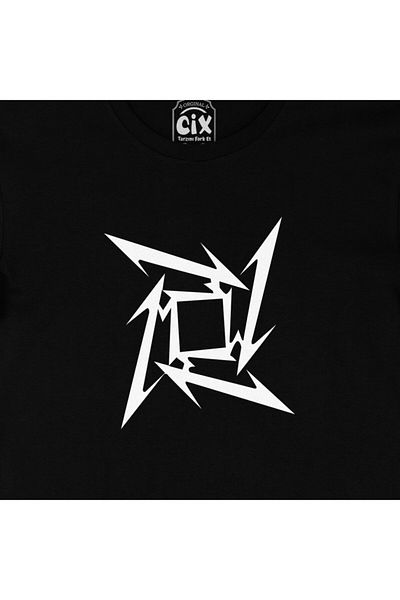 Cix Tricou negru Metallica Ninja Star