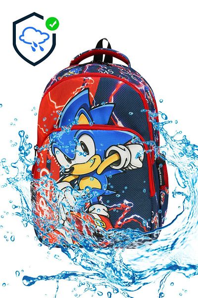 QL ACCESSORY Sonic First School Bag - Comfortable and Durable