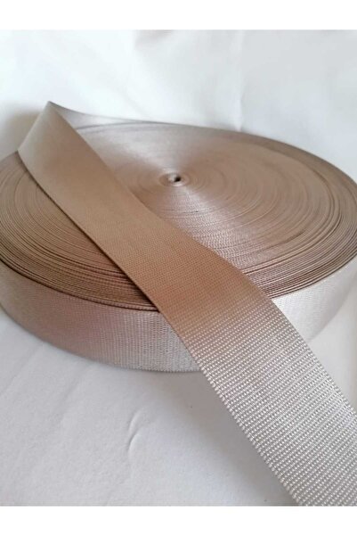 SS Oto Renkli Emniyet Kemeri 6 Metre 2 Kemer Için (BEJ RENGİ) 2 Adet E Sertif...