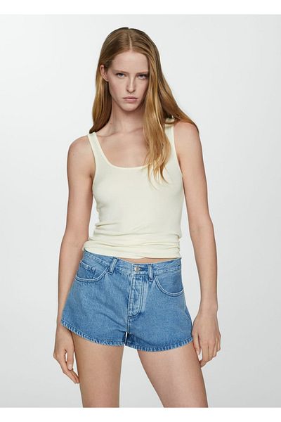 MANGO Woman Premium Suspender Blouse