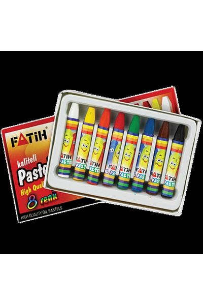 Fatih King Size Crayon 8 Colors Crayon