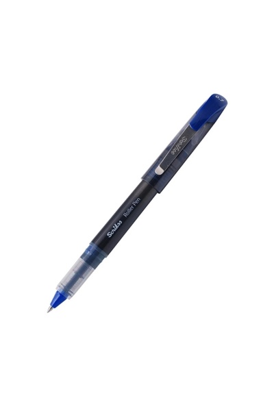 Scrikss Blue 0.7 mm Rollerball Pen - 12 Pack Ball Nib Sr-68