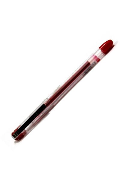 Dong-A My-gel Gel Red 0.5 Mm Needle Point Ballpoint Pen - Pack of 12201130
