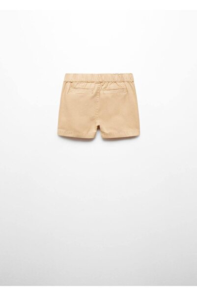 MANGO Baby Βαμβακερό σορτς βερμούδα σε στυλ Chino