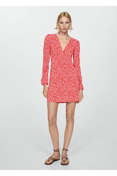 MANGO Woman floral dress