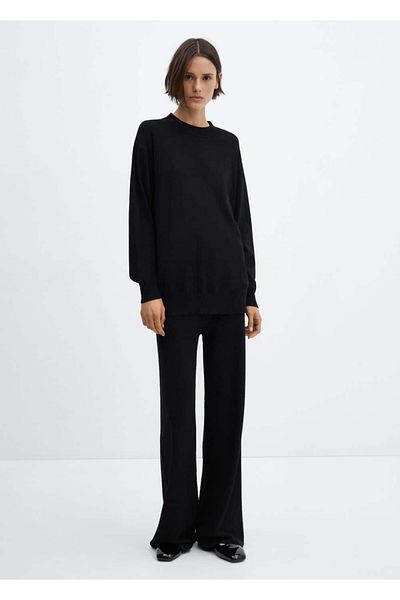 MANGO Woman Round neck knitwear sweater