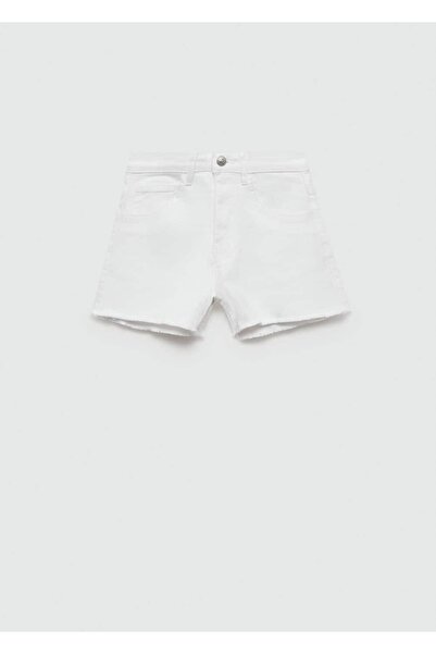 Mango Teen Orta bel kot şort