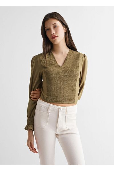 Mango Teen Blugi Albi Pentru Copii