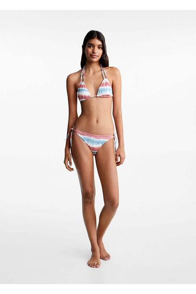 Mango Teen Bikini Batikowe